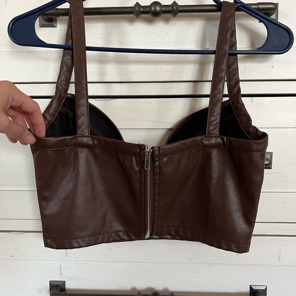 Leather top - Picture 7 of 7